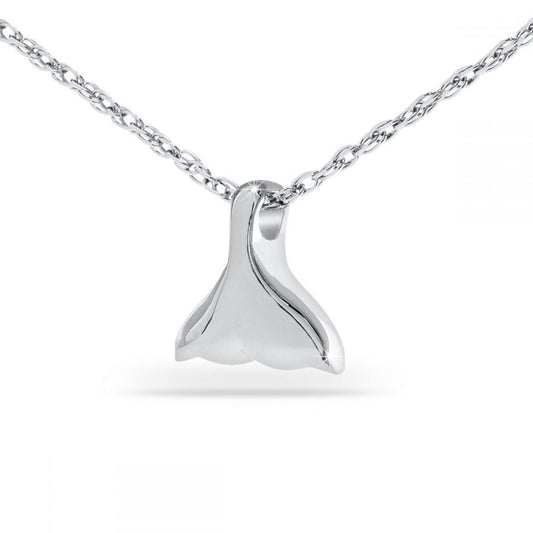 Dolphin Tail Silver Keepsake