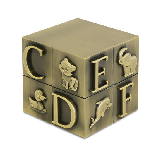 Precious Bronze Infant Block Urn